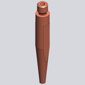 Nozzle electrode DE CC II — Origineel Precitec