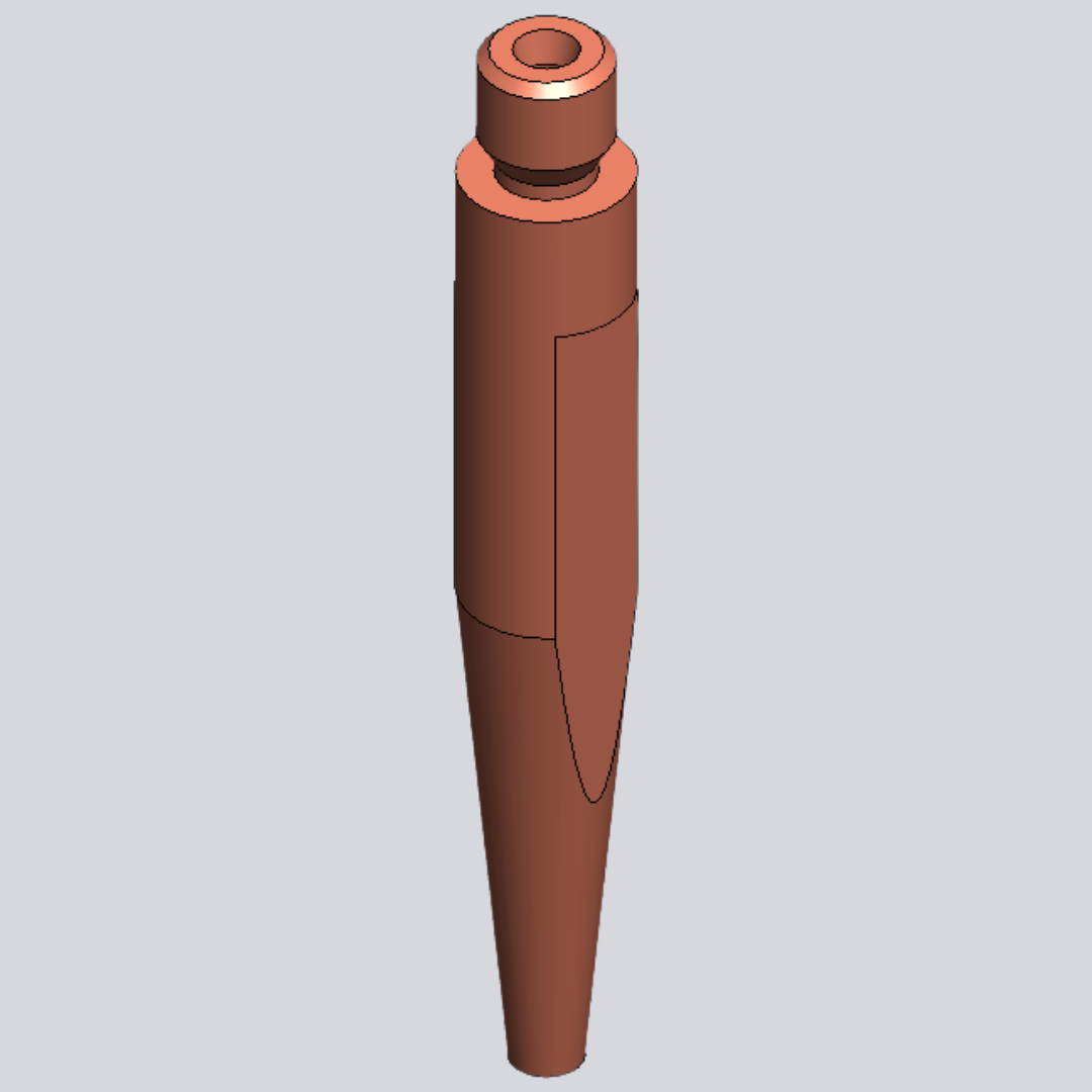 Nozzle electrode DE CC II — Origineel Precitec