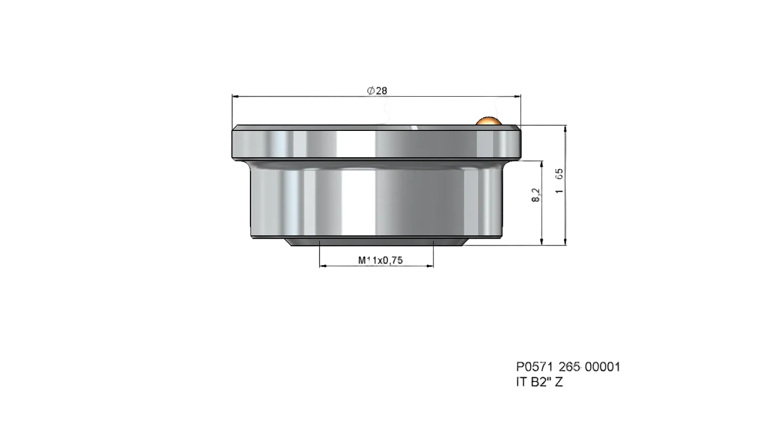 Insulation part IT B2" Z