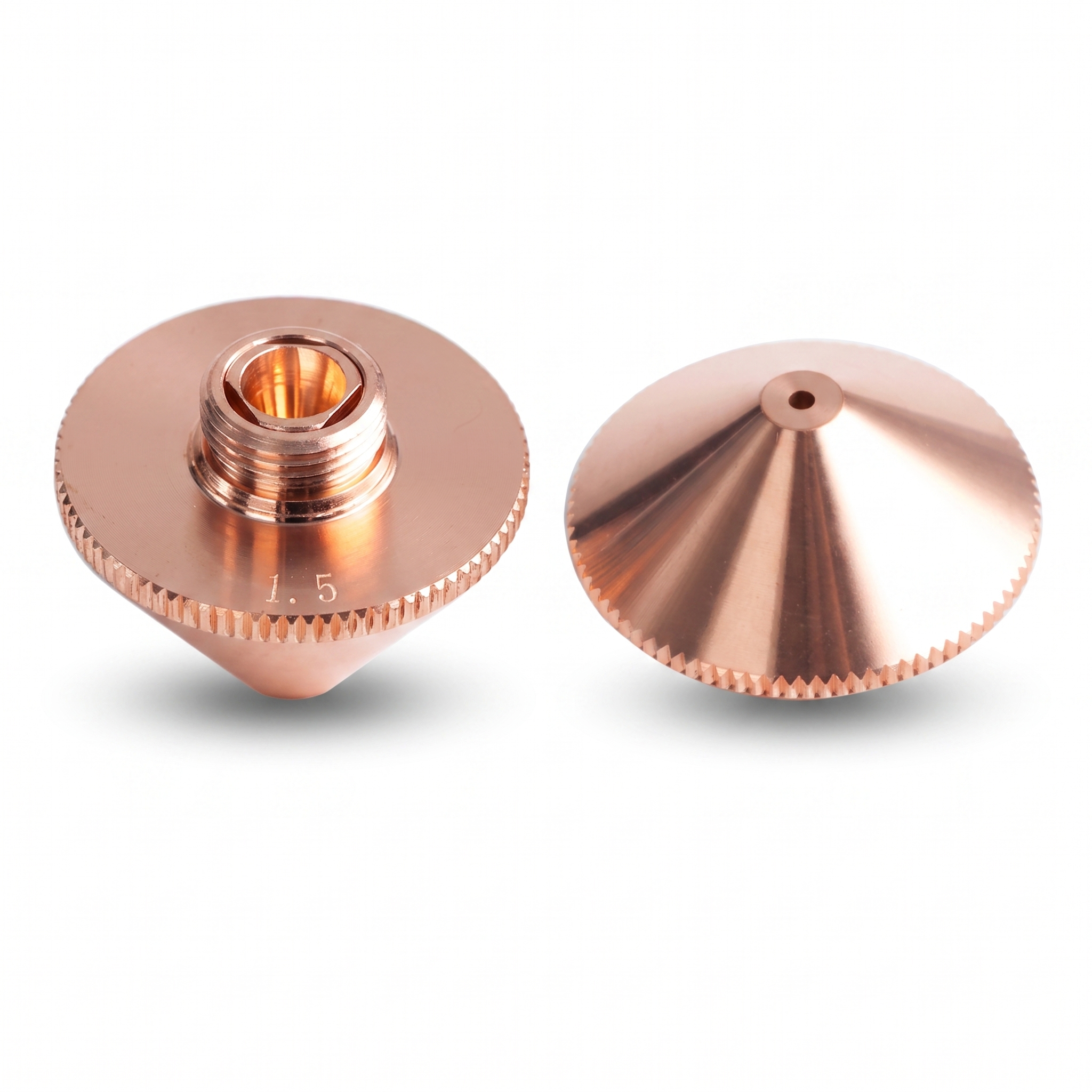 Precitec DE HP1.5" dubbele nozzle (P0591-002-00010)