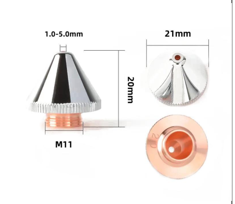 Dubbele schuine nozzle
