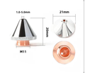 Han's Enkele schuine nozzle