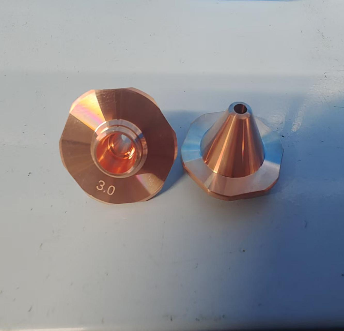 Enkele zeshoekige schuine nozzle