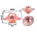 Dubbele zeshoekige high-speed nozzle