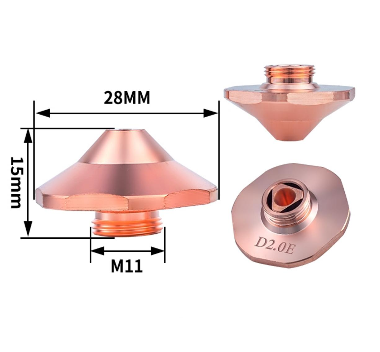 Dubbele zeshoekige high-speed nozzle