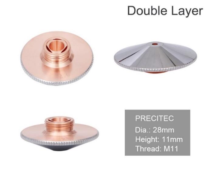Precitec Dubbele nozzle