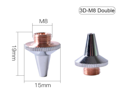 Raytools Dubbele 3D nozzle