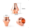Enkele schuine 3D nozzle